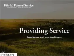 Sites similar to fiksdalfuneral.com