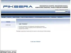 Sites similar to fiksera.lt