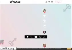 Sites similar to fiktok.com