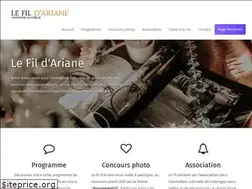 Sites similar to fil-ariane.asso.fr