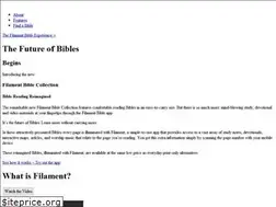 Sites similar to filamentbible.com