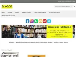 Sites similar to filateliablasco.com