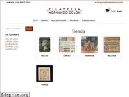 Sites similar to filateliahcolon.com