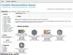 Sites similar to filatelianumismaticagaudi.com