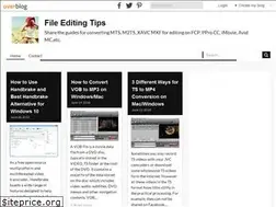 Sites similar to file-editing-tips.over-blog.com