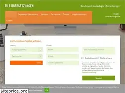 Sites similar to file-uebersetzungen.de