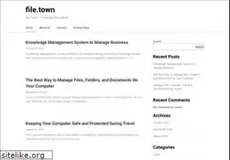 Sites similar to file.town