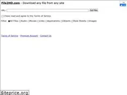 Sites similar to file2hd.com