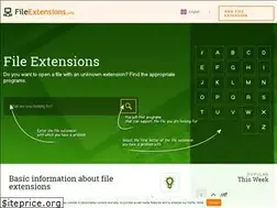 Sites similar to fileextensions.info