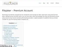Sites similar to filejoker.info