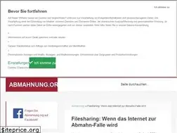 Sites similar to filesharingabmahnung.de