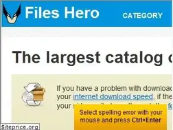 Sites similar to fileshero.net