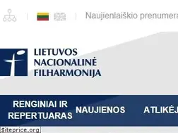 Sites similar to filharmonija.lt