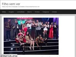 Sites similar to filhovemver.com.br