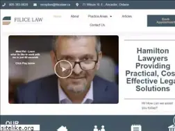 Sites similar to filicelaw.ca
