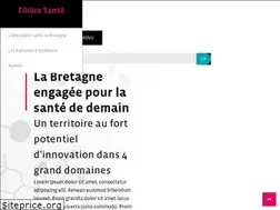 Sites similar to filiere-sante-bretagne.fr