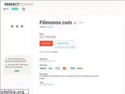 Sites similar to filimonov.com