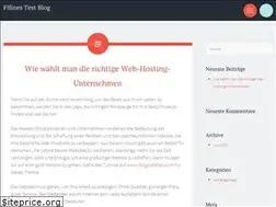 Sites similar to filines-testblog.com