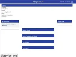 Sites similar to filingsearch.com