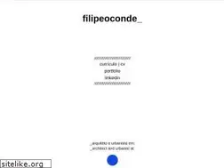 Sites similar to filipeoconde.com