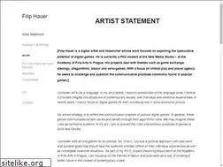 Sites similar to filiphauer.com