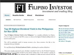 Sites similar to filipinoinvestor.com