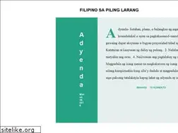 Sites similar to filipinosapilinglaranggroup2.blogspot.com