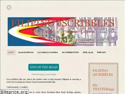Sites similar to filipinoscribbles.wordpress.com
