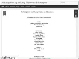 Sites similar to filipinotermpaper.blogspot.com