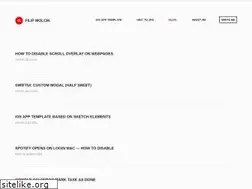 Sites similar to filipmolcik.com