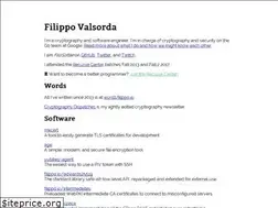 Sites similar to filippo.io