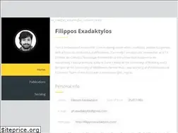 Sites similar to filipposexadaktylos.com