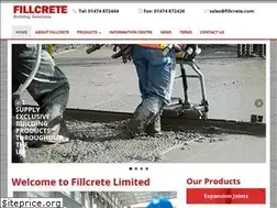 Sites similar to fillcrete.co.uk