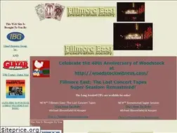 Sites similar to fillmore-east.com