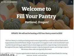 Sites similar to fillyourpantry.org