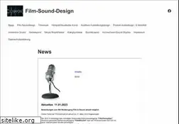 Sites similar to film-sound-design.de