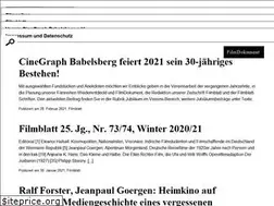 Sites similar to filmblatt.de