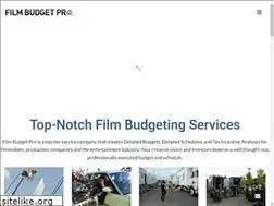 Sites similar to filmbudgetpro.com