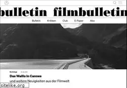 Sites similar to filmbulletin.ch
