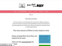 Sites similar to filmclubattheroxy.org