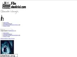Sites similar to filmelestirisi.com