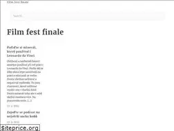 Sites similar to filmfestfinale.cz