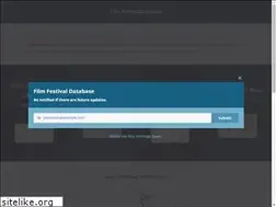 Sites similar to filmfestivaldatabase.com