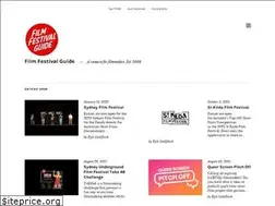 Sites similar to filmfestivalguide.com