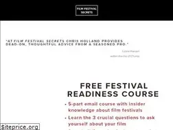 Sites similar to filmfestivalsecrets.com