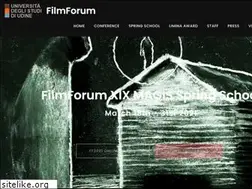 Sites similar to filmforumfestival.it