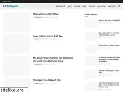 Sites similar to filmilyrics.com