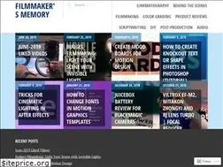 Sites similar to filmmakersmemory.wordpress.com