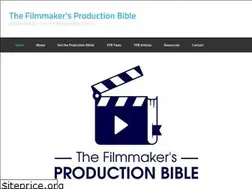Sites similar to filmmakersproductionbible.com