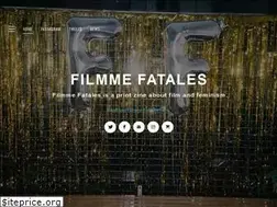 Sites similar to filmmefatales.com
